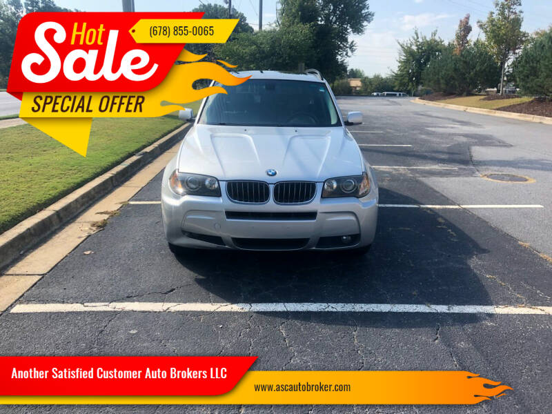 2006 BMW X3 for sale at Another Satisfied Customer Auto Brokers LLC in Marietta GA