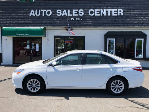 2017 Toyota Camry for sale at Auto Sales Center Inc in Holyoke MA
