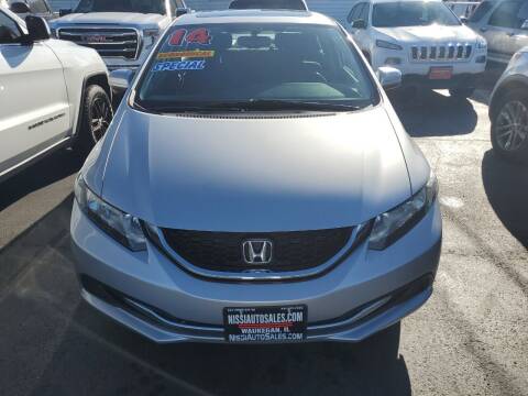 2014 Honda Civic for sale at Nissi Auto Sales in Waukegan IL