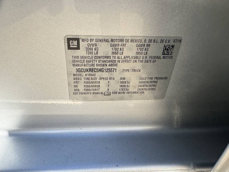 2017 Chevrolet Silverado 1500 LT