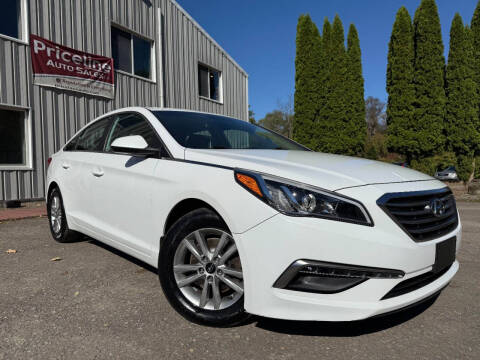 2015 Hyundai Sonata for sale at PRICELINE AUTOS in Binghamton NY