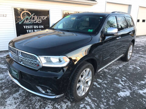 2017 Dodge Durango for sale at HILLTOP MOTORS INC in Caribou ME