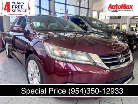 2015 Honda Accord for sale at Auto Max in Hollywood FL