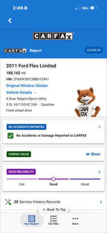 2011 Ford Flex Limited