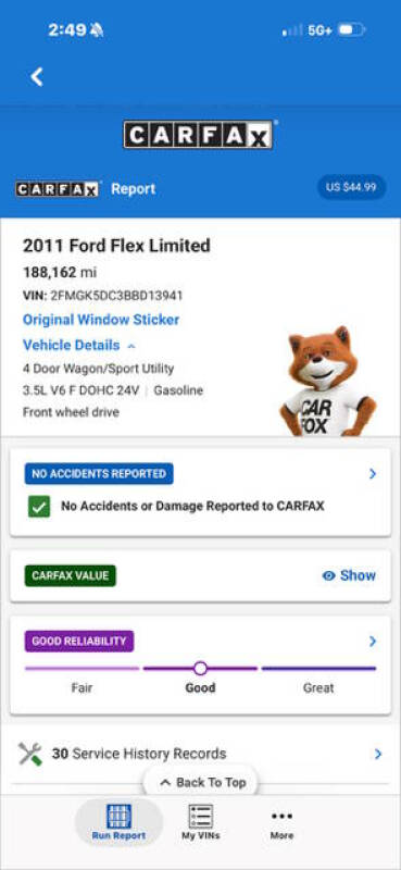 2011 Ford Flex Limited