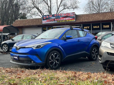 2018 Toyota C-HR for sale at D & M Discount Auto Sales in Stafford VA