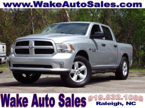 2013 RAM Ram Pickup 1500 for sale at Wake Auto Sales Inc in Raleigh NC