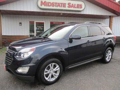 2016 Chevrolet Equinox for sale at Midstate Sales in Foley MN