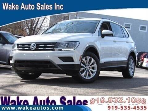 2019 Volkswagen Tiguan for sale at Wake Auto Sales Inc in Raleigh NC