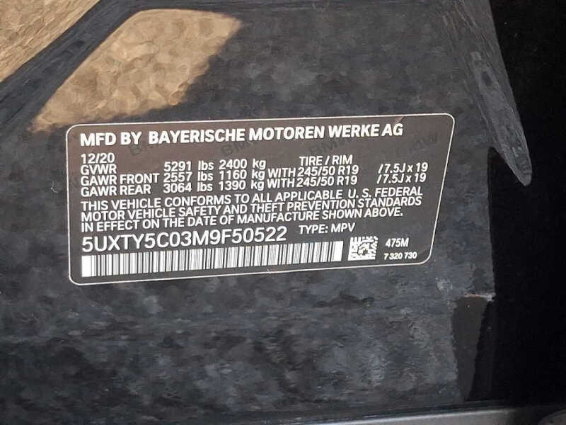 2021 BMW X3 xDrive30i