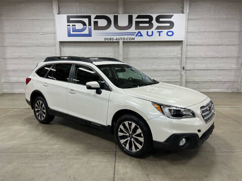 2016 Subaru Outback for sale at DUBS AUTO LLC in Clearfield UT