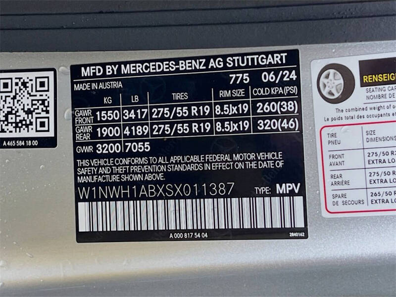 2025 Mercedes-Benz G-Class G 550