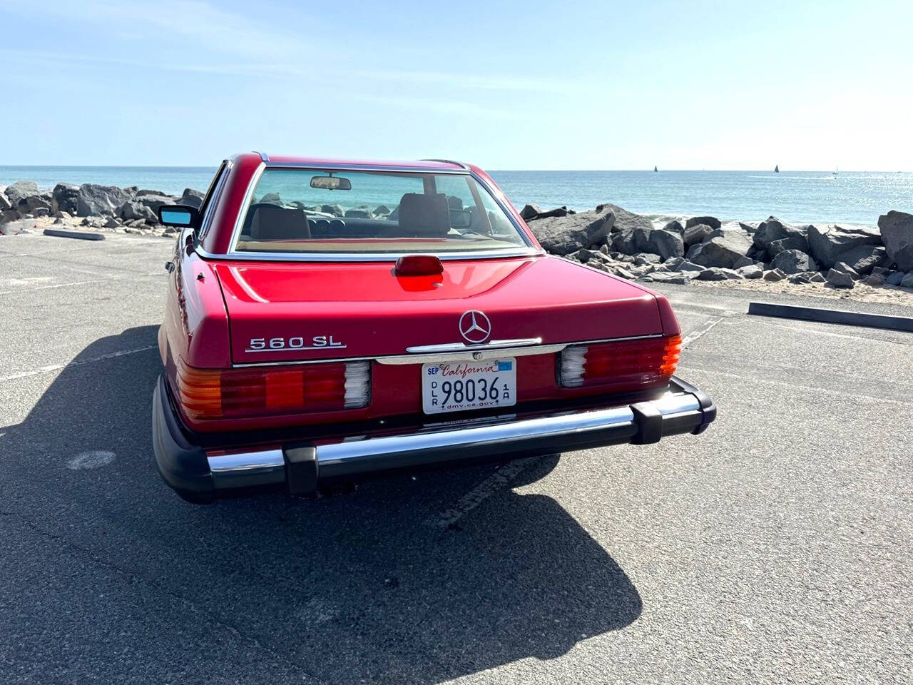 1987 Mercedes-Benz 560-Class for sale at DE AUTOS INC in San Juan Capistrano, CA