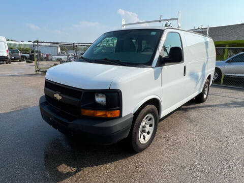 2014 Chevrolet Express for sale at RODRIGUEZ MOTORS CO. in Houston TX