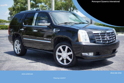 2007 Cadillac Escalade for sale at Motorsport Dynamics International in Pompano Beach FL