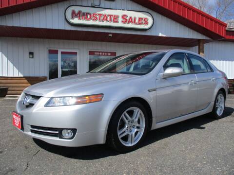 2008 Acura TL for sale at Midstate Sales in Foley MN
