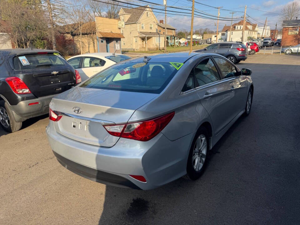 2014 Hyundai SONATA for sale at B N M Auto Sales Inc in New Castle, PA