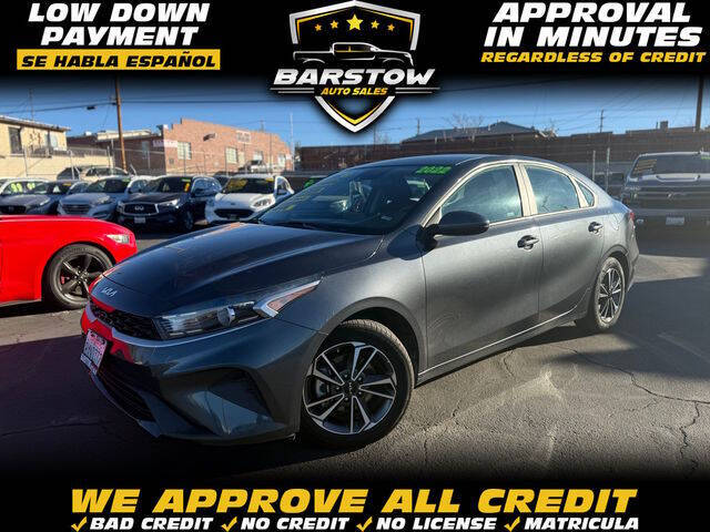 2022 Kia Forte for sale at BARSTOW AUTO SALES in Barstow CA