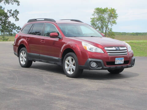 2013 Subaru Outback for sale at CAT CREEK AUTO in Menahga MN