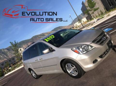 2005 Honda Odyssey for sale at Evolution Auto Sales LLC in Springville UT