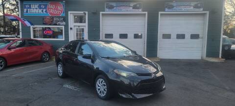 2017 Toyota Corolla for sale at Bridge Auto Group Corp in Salem MA