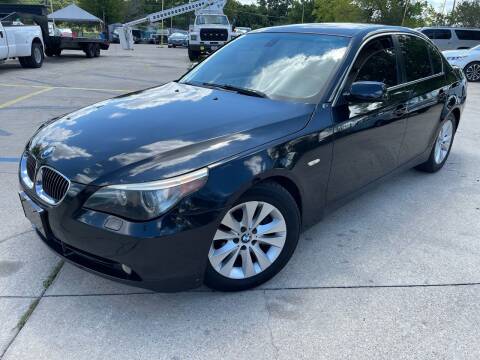 2005 BMW 5 Series for sale at COSMES AUTO SALES in Dallas TX