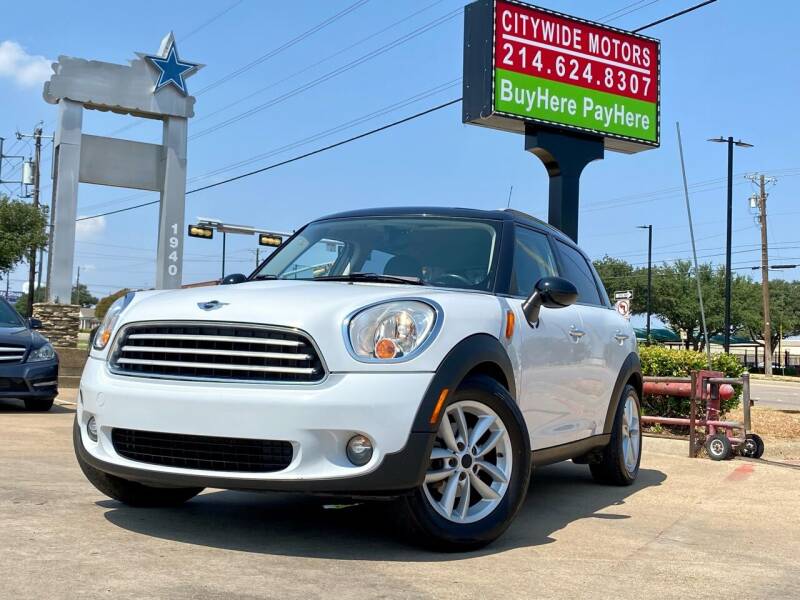 2011 MINI Cooper Countryman for sale at CityWide Motors in Garland TX