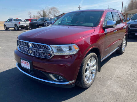 2017 Dodge Durango for sale at Louisburg Garage, Inc. in Cuba City WI