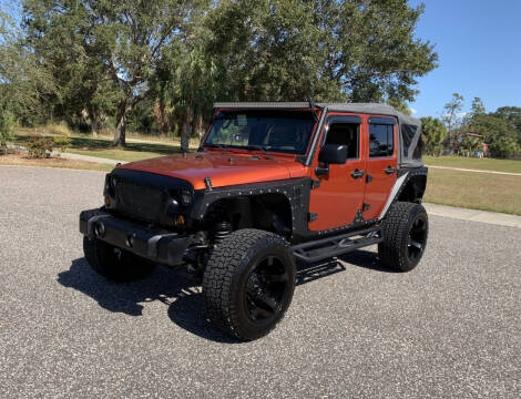 2009 Jeep Wrangler Unlimited for sale at P J'S AUTO WORLD-CLASSICS in Clearwater FL