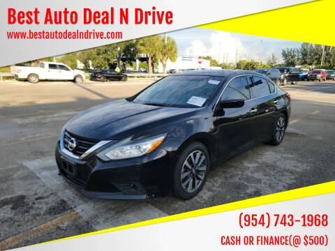 2017 Nissan Altima for sale at Best Auto Deal N Drive in Hollywood FL