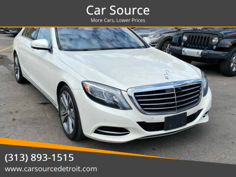 2014 Mercedes-Benz S-Class for sale at Car Source in Detroit MI