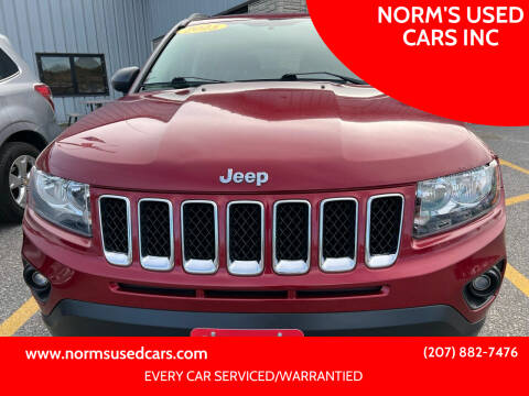 2015 Jeep Compass for sale at NORM'S USED CARS INC in Wiscasset ME