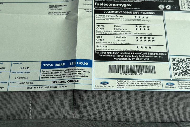 2014 Ford Escape SE