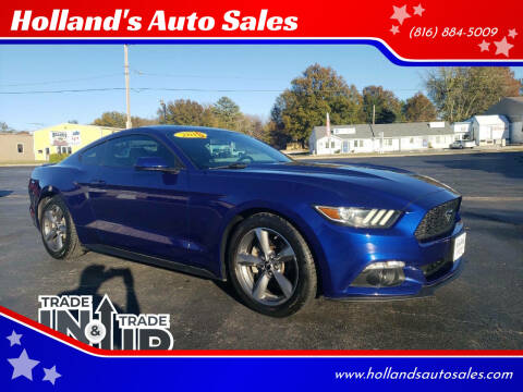 2015 Ford Mustang for sale at Holland's Auto Sales in Harrisonville MO