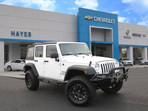 2017 Jeep Wrangler Unlimited for sale at HAYES CHEVROLET Buick GMC Cadillac Inc in Alto GA
