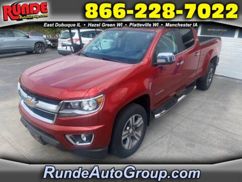 2016 Chevrolet Colorado for sale at Runde PreDriven in Hazel Green WI
