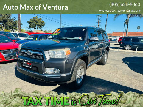 2011 Toyota 4Runner for sale at Auto Max of Ventura in Ventura CA
