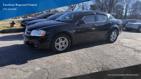 2013 Dodge Avenger for sale at Carolinas Regional Finance in Henderson NC