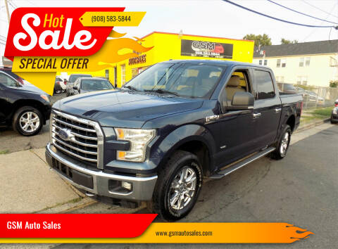 2015 Ford F-150 for sale at GSM Auto Sales in Linden NJ