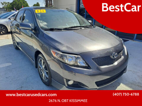 2009 Toyota Corolla for sale at BestCar in Kissimmee FL