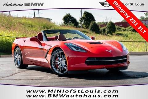 2014 Chevrolet Corvette for sale at Autohaus Group of St. Louis MO - 3015 South Hanley Road Lot in Saint Louis MO
