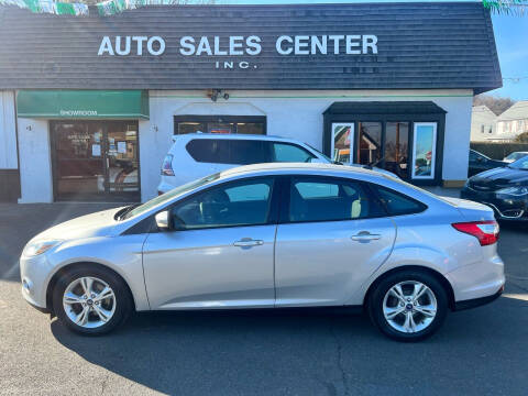 2014 Ford Focus for sale at Auto Sales Center Inc in Holyoke MA