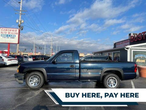 2005 Chevrolet Silverado 1500 for sale at CERTIFIED AUTO DEALERS in Greenwood IN