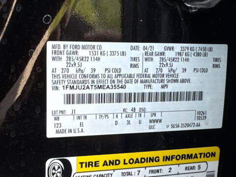 2021 Ford Expedition Limited