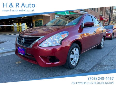 2019 Nissan Versa for sale at H & R Auto in Arlington VA