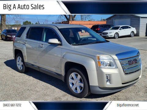 2013 GMC Terrain for sale at Big A Auto Sales Lot 2 in Florence SC