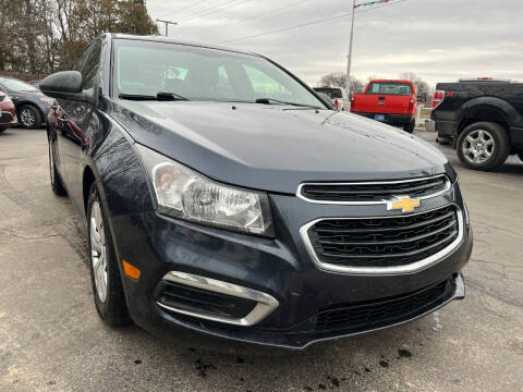 2015 Chevrolet Cruze for sale at GREAT DEALS ON WHEELS in Michigan City IN