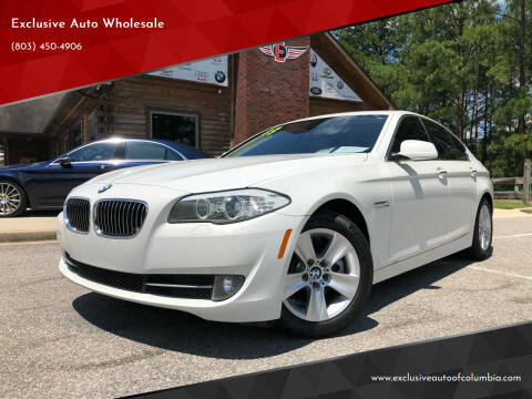 2013 BMW 5 Series for sale at Exclusive Auto Wholesale in Columbia SC