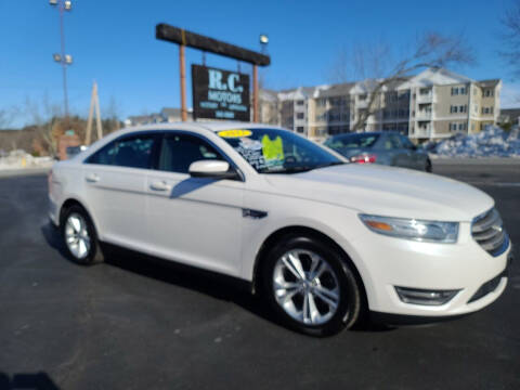 2013 Ford Taurus for sale at R C Motors in Lunenburg MA