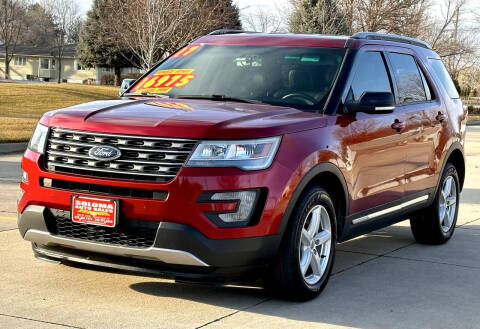 2017 Ford Explorer for sale at SOLOMA AUTO SALES in Grand Island NE